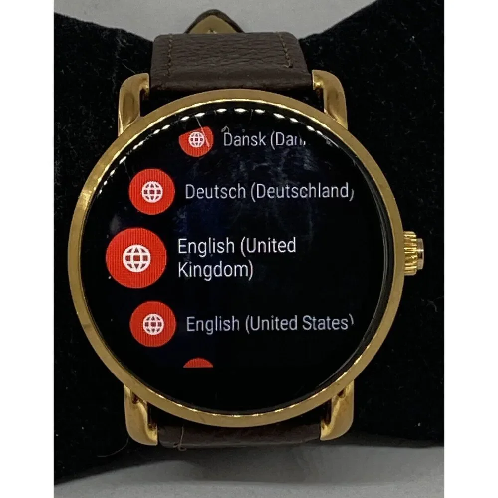 Fossil Gen 3 Authentic Genuine Smart Watch Custom Band FTW2114 LT53